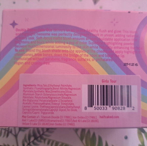 Half Caked Double dipper color duo blush and highlight in girls' tours - Picture 8 of 9